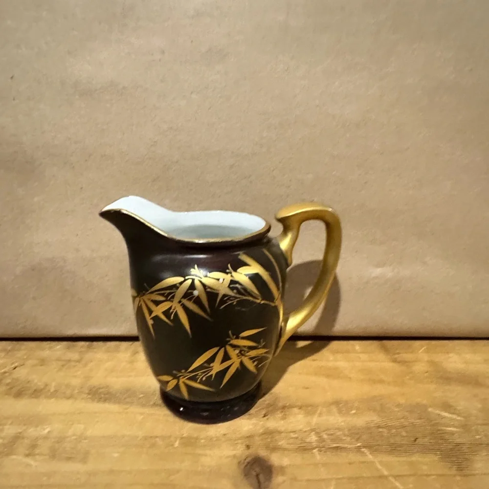 Vintage “Golden Bamboo Elegance” Japanese Tea Set – Durlaque, Made in Japan
